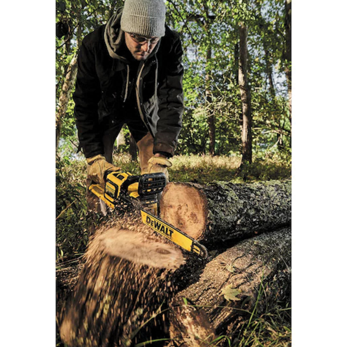 FLEXVOLT Electric Chainsaw 40cm Bar, BRUSHLESS Motor, 9Ah High Power Battery and ACCESSORIES - DeWALT - DCM575X1-QW FLEXVOLT Electric Chainsaw 40cm Bar, BRUSHLESS Motor, 9Ah High Power Battery and ACCESSORIES - DeWALT - DCM575X1-QW